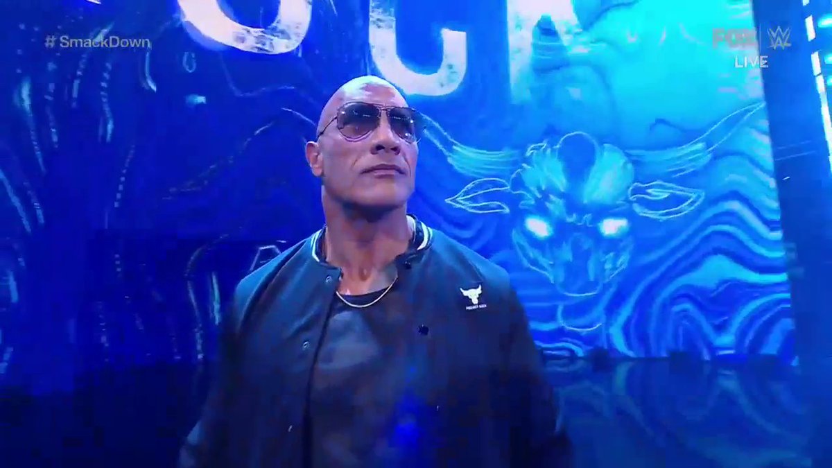 THE ROCK IS HERE!!! 🤯 Dwayne Johnson #SmackDown