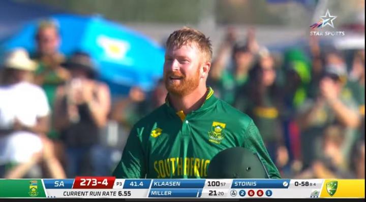 Henrich Klaasen's highlights of the full knock - 174 runs from 83 balls against Australia. One of the greatest ODI knocks ever.
