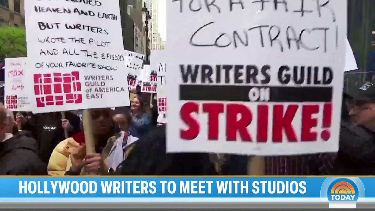 Hollywood writers and studios are set to resume talks as some talk shows are planning to return this fall without union writers. @DanaGriffinNB has the latest on the Hollywood writers strike.