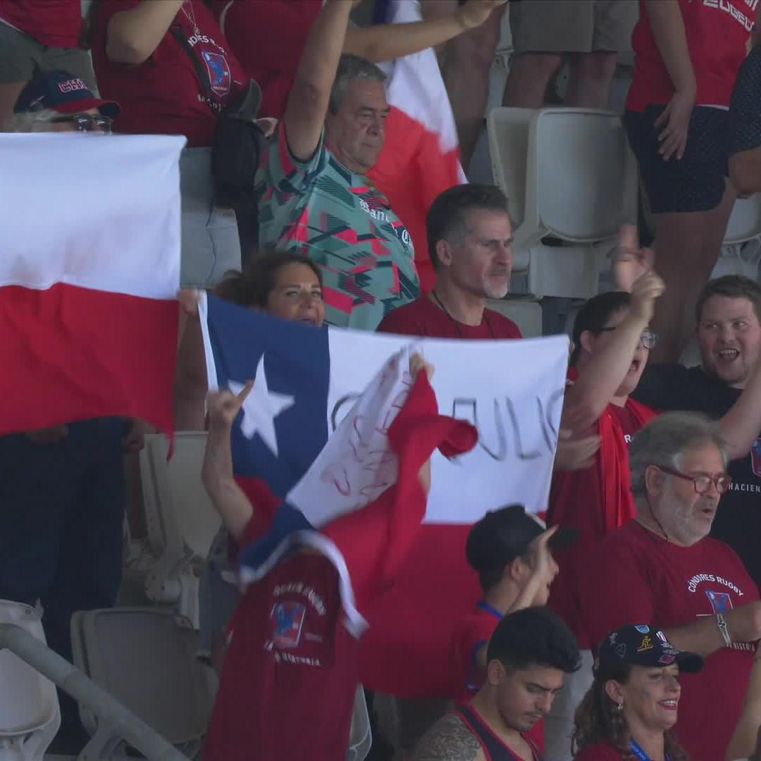 The passion from Chile 🇨🇱 #RWC2023 | #SAMvCHI