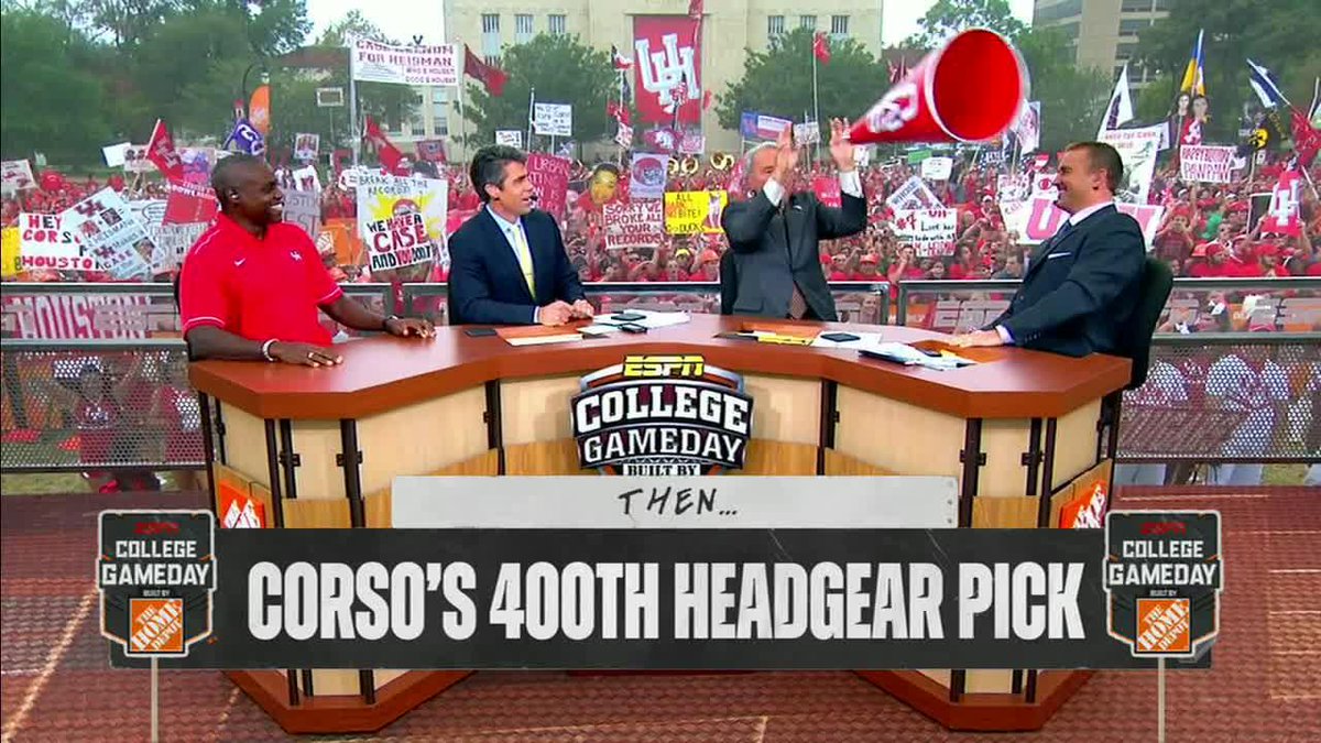 Ricky Bobby is excited for Coach Corso's 400th pick 😅
