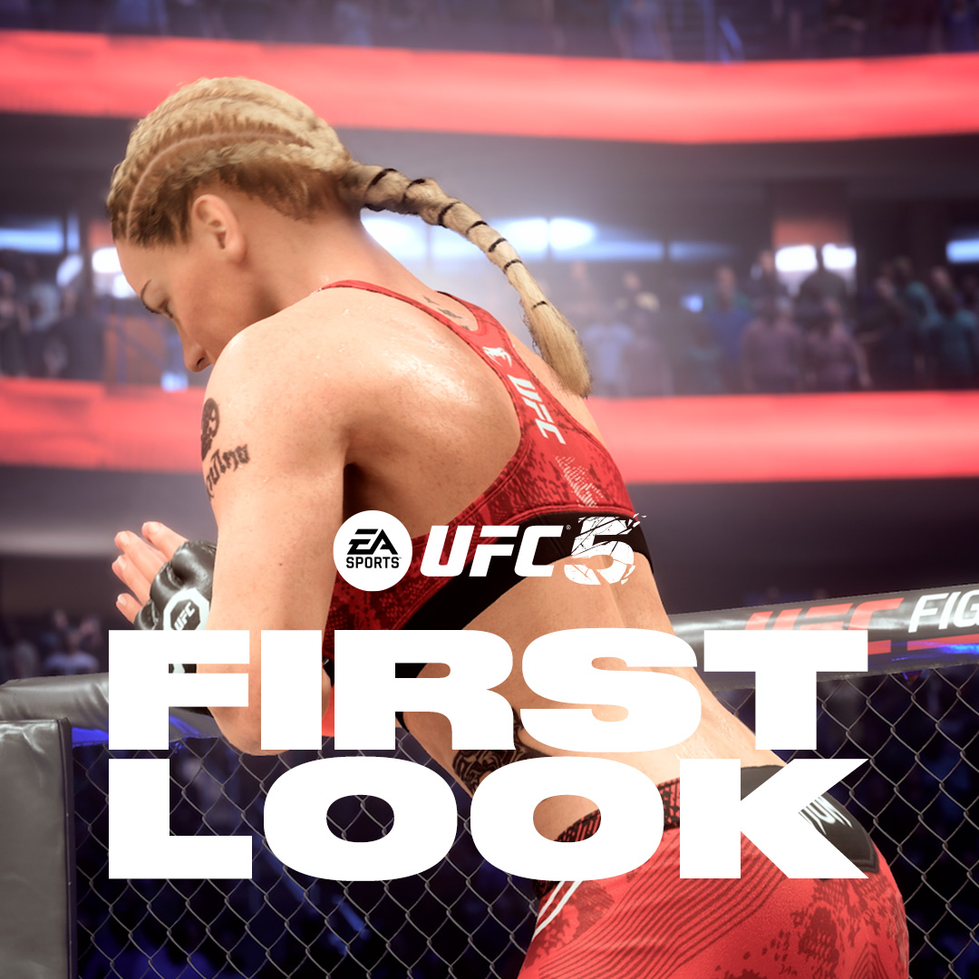 Your first look at Gameplay 👀 🎤 Daniel Cormier on some of the exciting new features in #UFC5 Pre-order today ➡️