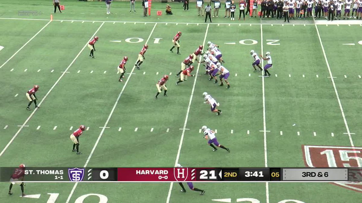 Another Harvard touchdown for your feed. 📺 📻 📊 #GoCrimson x #OneCrimson x #HarvardFootball150