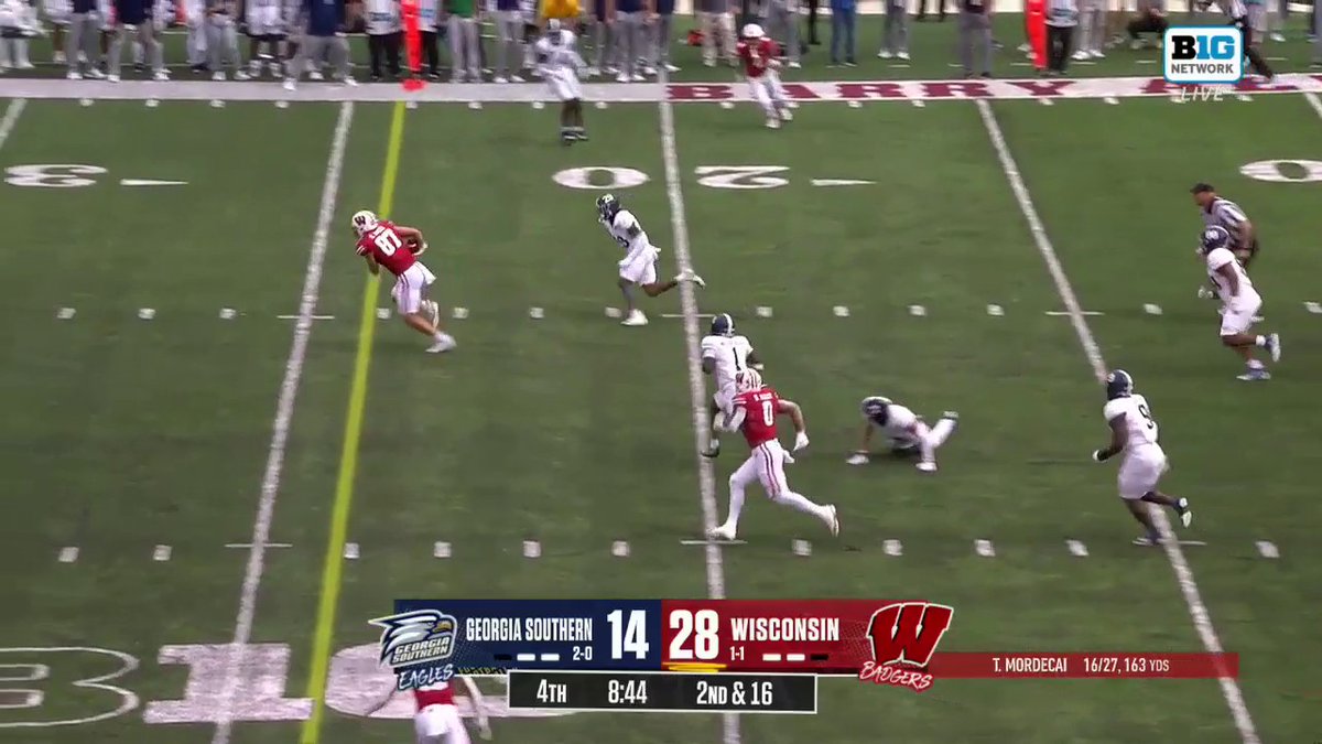NEEDLE = THREADED 🪡 Wisconsin Football x Tanner Mordecai