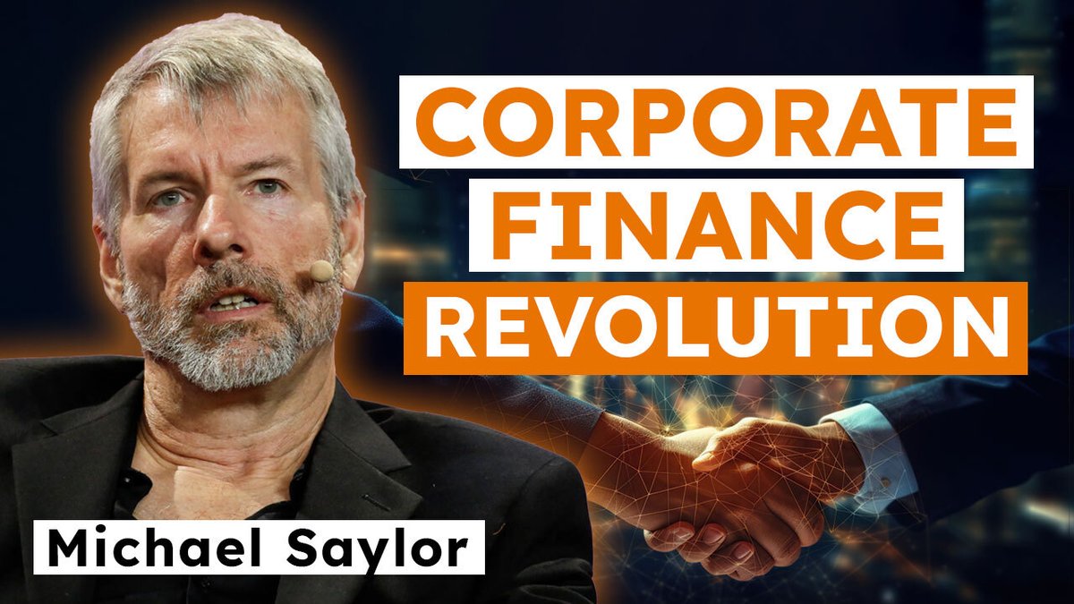 #Bitcoin offers an asset superior to sovereign debt, enabling a new approach to treasury management that promises to eliminate dysfunctional balance sheet practices and revolutionize corporate finance.