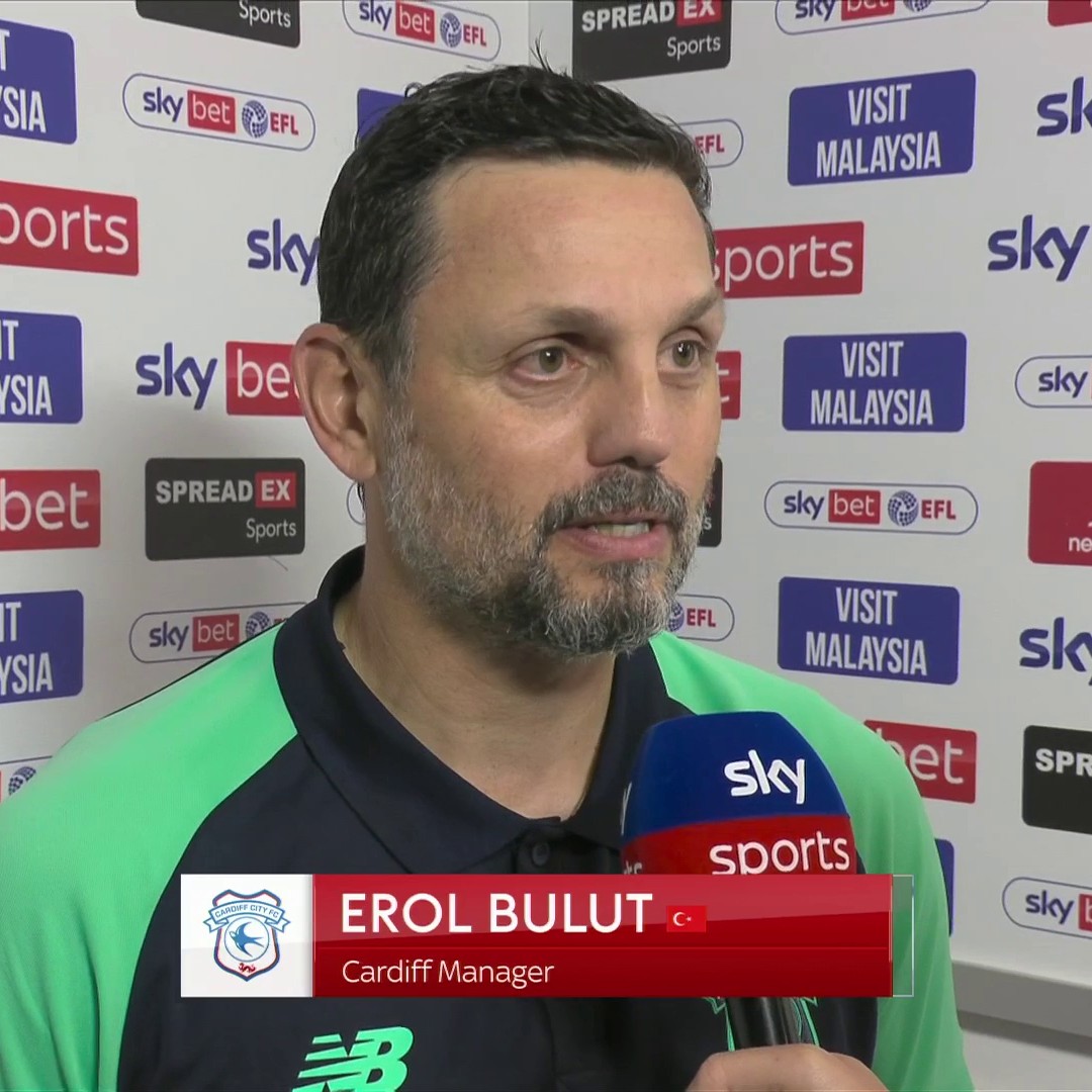 Erol Bulut praises the Cardiff City fans after beating Swansea 2-0 in the South Wales derby 👏