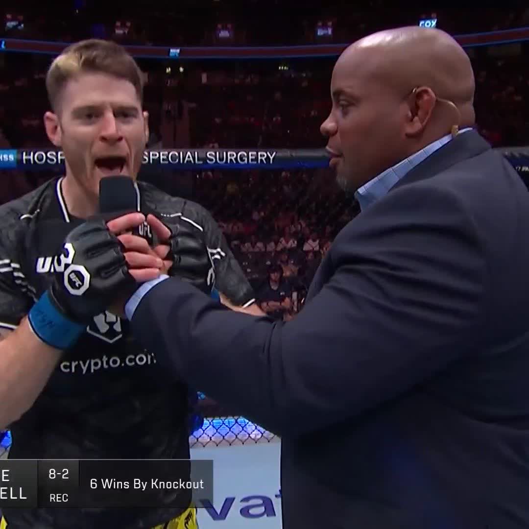 My new fav fighter. That’s an easy 10-7. DC was shook