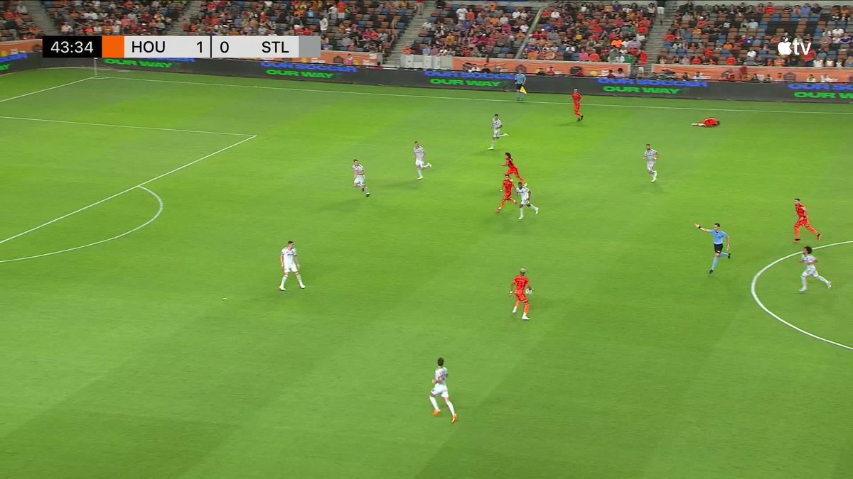 That guy Corey Baird again for #HoldItDown. Watch live now on #MLSSeasonPass on Apple TV:
