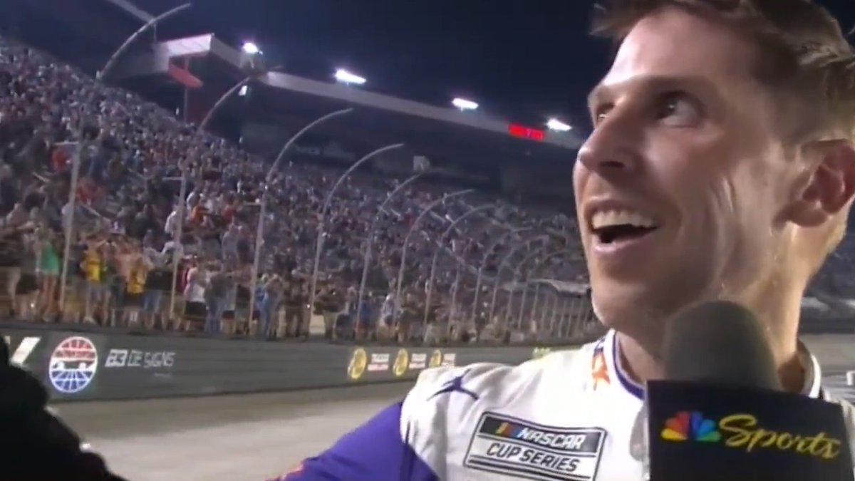 "I beat your favorite driver ... All of 'em."- Denny Hamlin