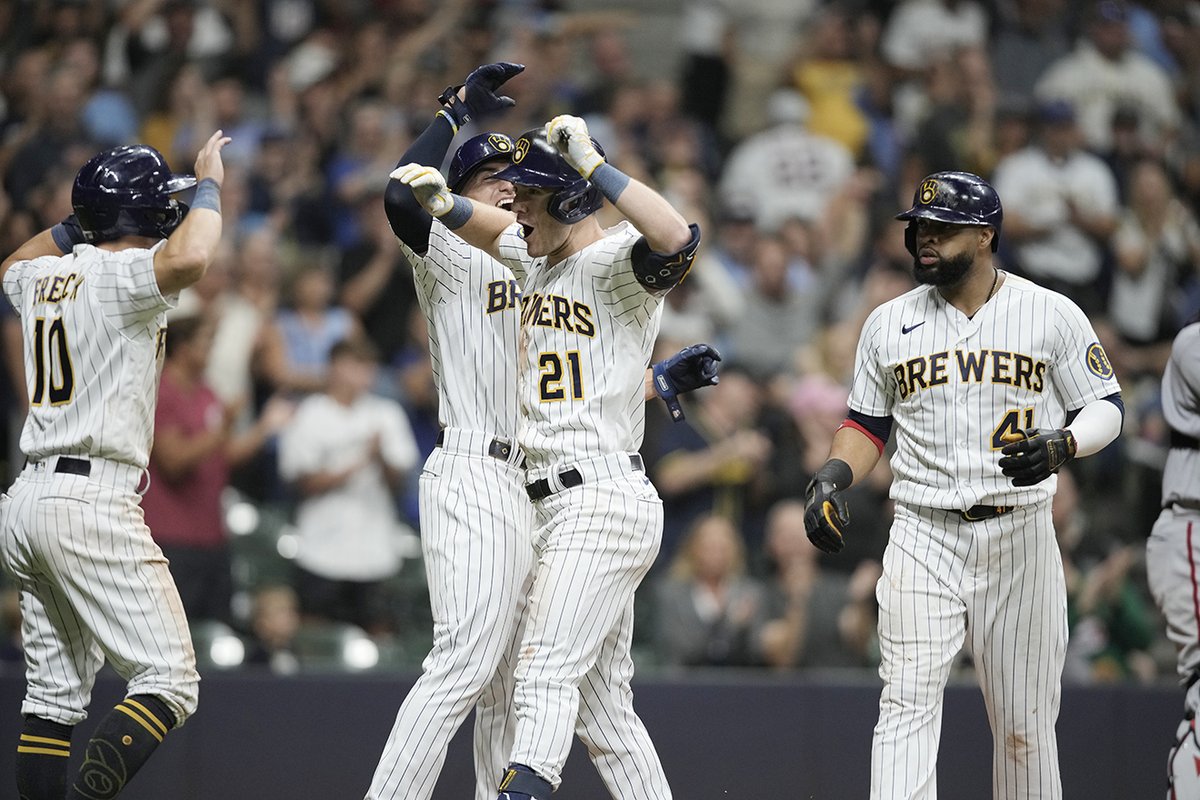 The poise. The swing. The BAT FLIP. #ThisIsMyCrew | Mark Canha