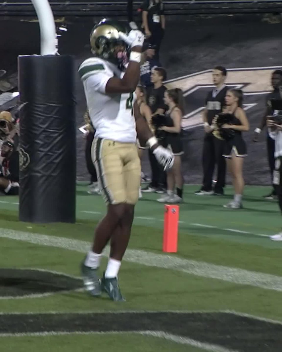 Colorado State's Louis Brown IV scored a touchdown and then hit Deion's and Shedeur's celebrations 😳