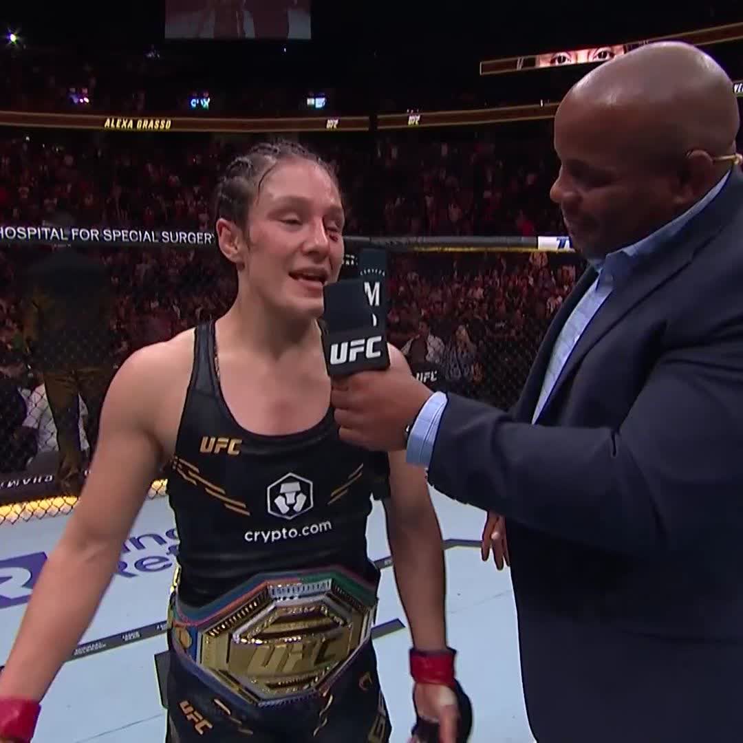 Alexa Grasso on what's next after #NocheUFC concluded in a draw