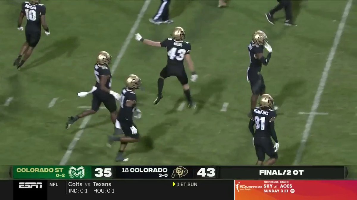 Colorado wins in 2 overtime 🔥🔥🔥