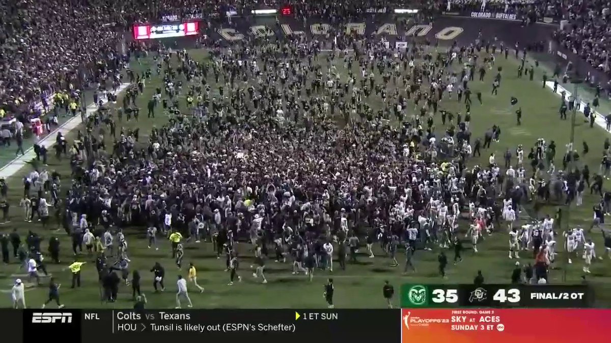 Should Colorado be storming the field as a 24 point favorite??