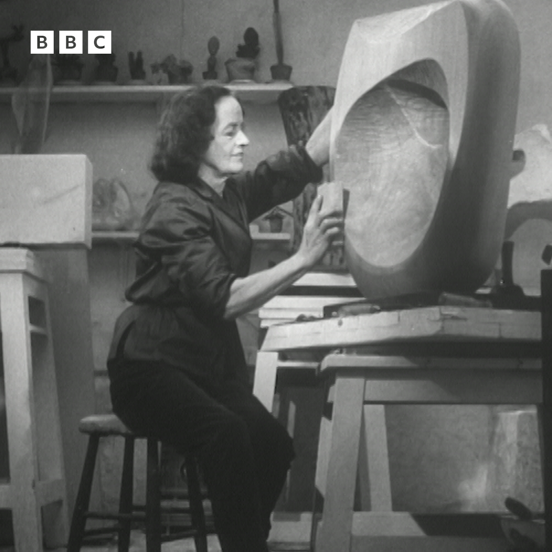 "I, the sculptor, am the landscape." #OnThisDay 1961: Modernist sculptor Barbara Hepworth spoke about her work and influences at her studio home in Cornwall.
