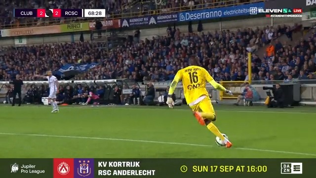 Charleroi kalecisi Herve Koffi yürek yemiş diyebilir miyiz?