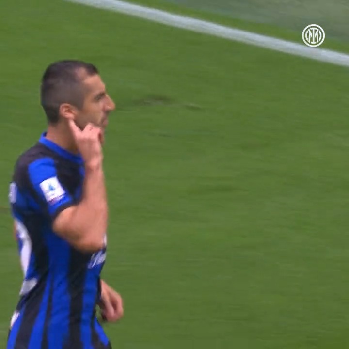 L'uomo che ha aperto lo spettacolo 👇 #ForzaInter #InterMilan #DerbyMilano Henrikh Mkhitaryan