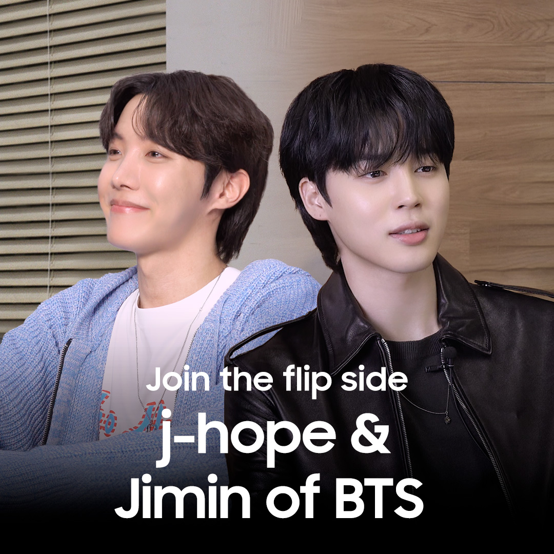 There are so many reasons to #JoinTheFlipSide with the new #GalaxyZFlip5. Check out what #jhope and #Jimin of 방탄소년단 have to say! Learn more:
