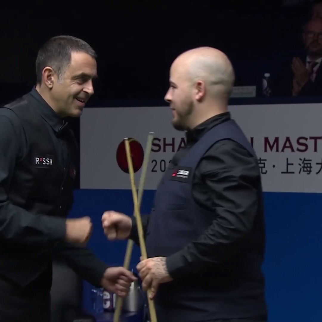 Ronnie O'Sullivan wins his fourth consecutive Shanghai Masters title! 🏆 A cagey final frame downs world champion Luca Brecel 11-9! #ShanghaiMasters