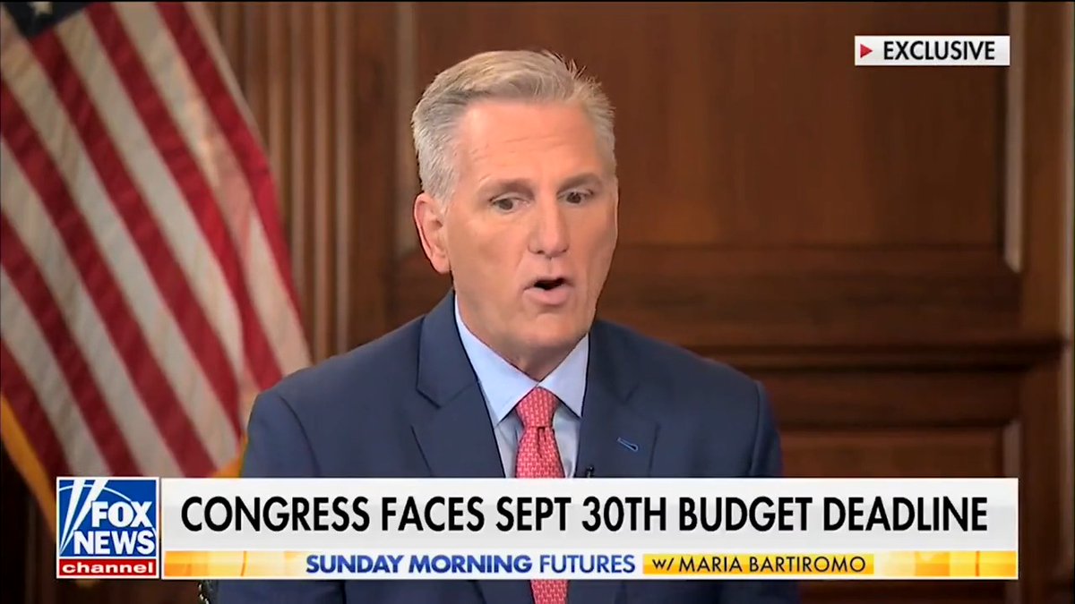 It’s disappointing that Kevin McCarthy is spending one of his final Sundays as Speaker lying about me on Fox.