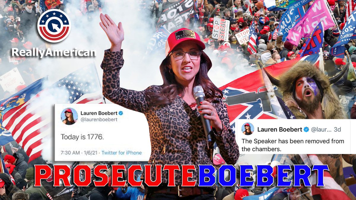 It’s not enough to be kicked out of a public theatre. Lauren Boebert needs to be kicked out of Congress. Make sure everyone sees this.