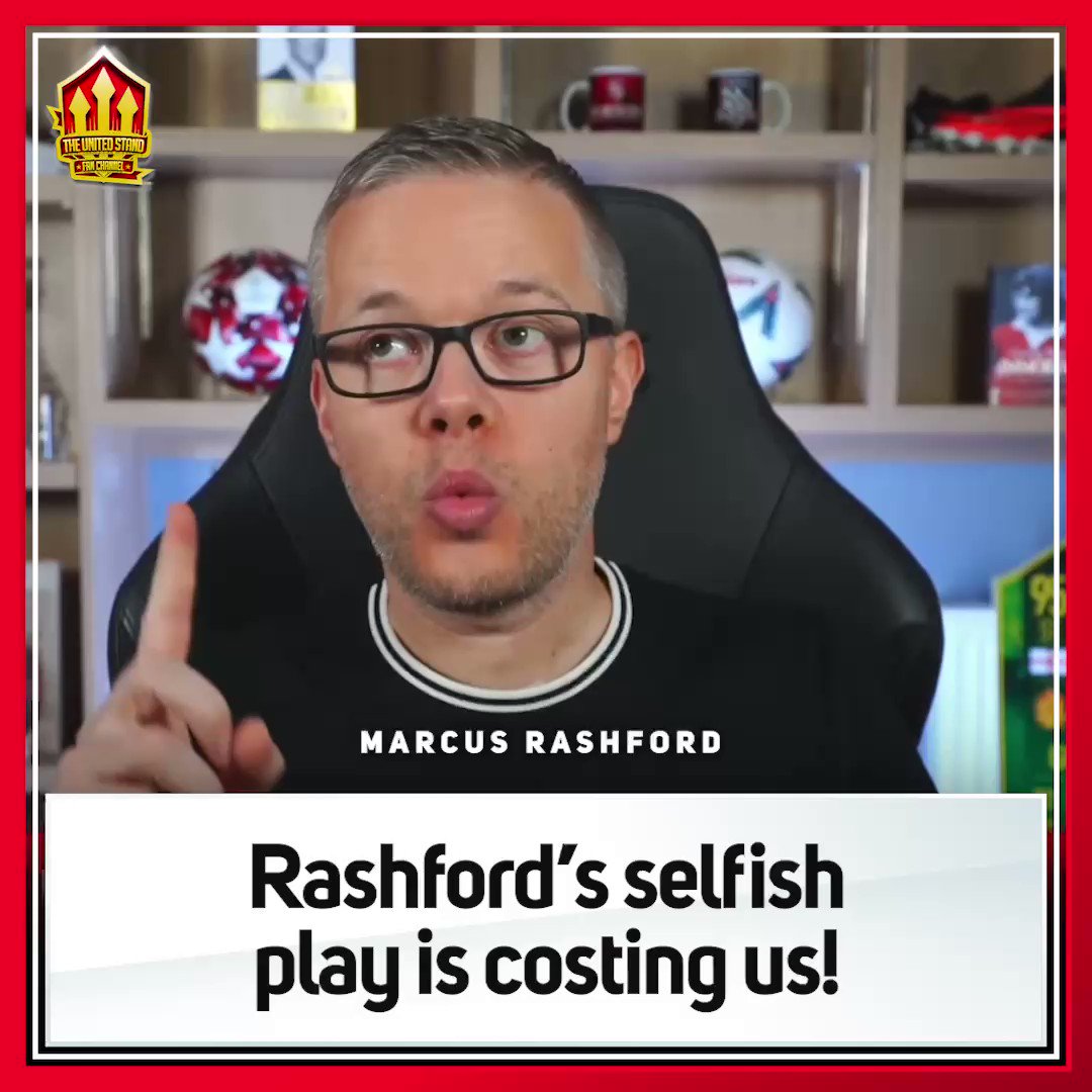 "Over the last six months, we've learned this bad habit to shoot!" 👎 Mark Goldbridge says the forwards, specifically Marcus Rashford are playing far too selfishly and it's starving the strikers of service. #mufc Is that one of the big on-the-pitch issues? 👇