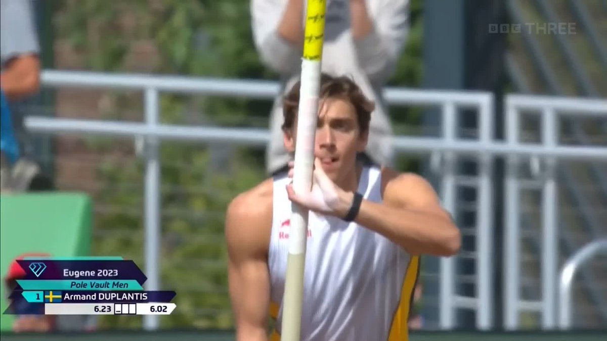 MONDOOOOO! WORLD RECORD! Armand Duplantis has done it again! #DiamondLeague