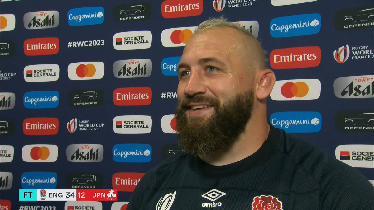 🗣️"It was planned. Me, Dan Cole and Jamie George were practising our headers" ⚽️ Joe Marler on how he assisted Courtney Lawes's try! #RWC2023 | #ENGvJPN | England Rugby