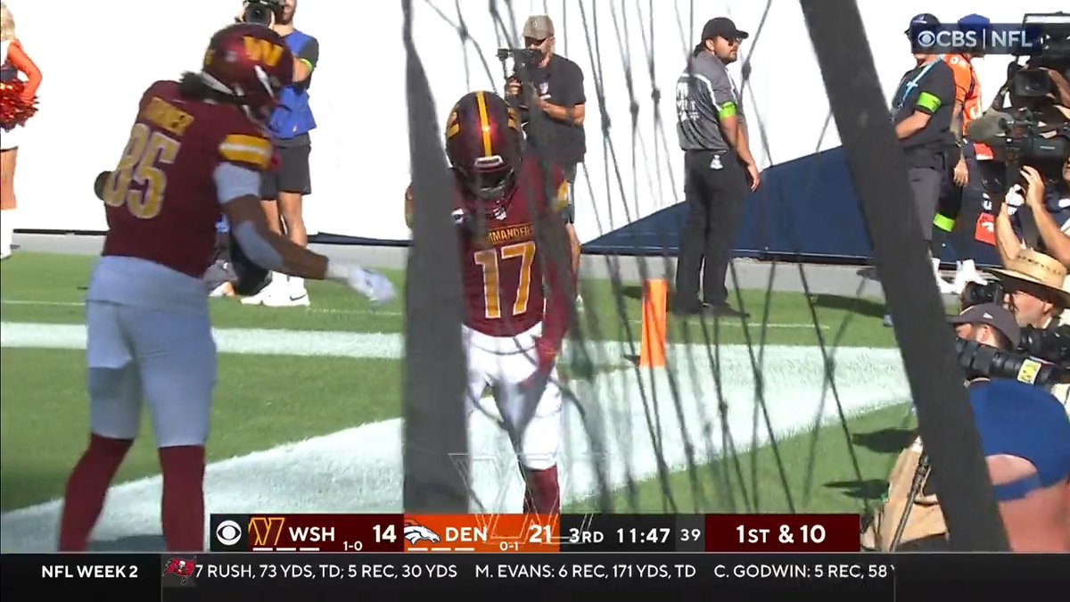 FIRST OF THE YEAR FOR 17 📺 #WASvsDEN | CBS
