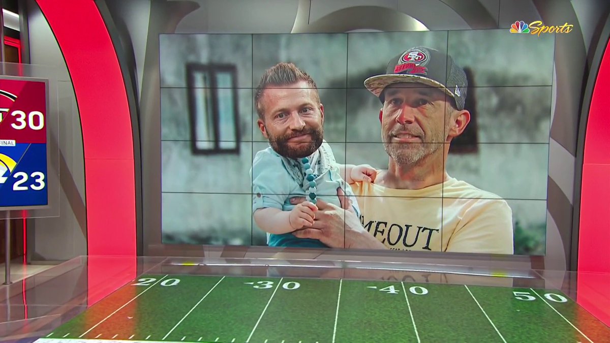 "I'm your daddy, boy!" 💀 The crew looks at Shanahan and the 49ers' dominance over the Rams