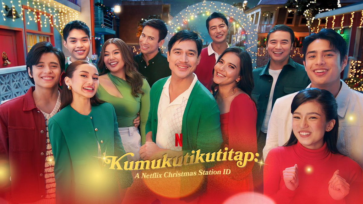 May namamasko sa Barangay Netflix 🌟 Kumukutikutitap at bumubusibusilak ang fave besties mo in the very first Netflix Philippines station ID! 🎄 #NetflixmasNa #BrgyNetflix