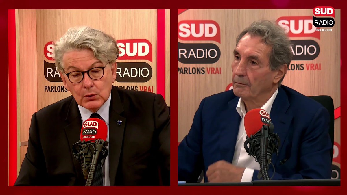 Regardez, le commissaire européen non élu Thierry Breton donne ses ordres aux états souverains d'Europe : soit vous prenez les clandestins de Lampedusa, soit vous payez 20 000 € par migrant ! C'est du chantage et du racket !