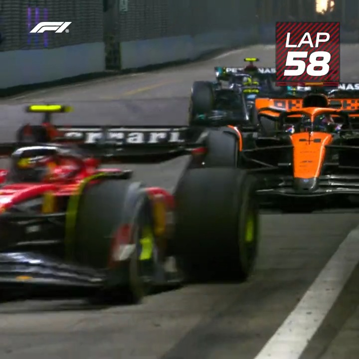 Re-live that unbelievable finale! #SingaporeGP #F1