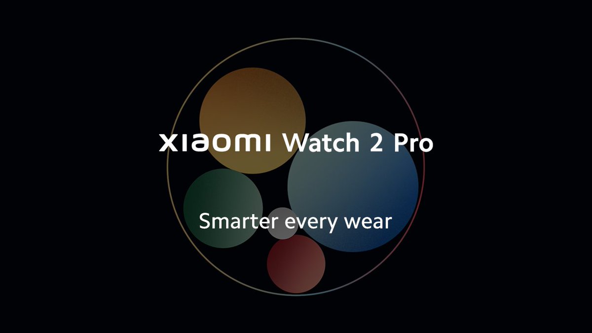 🔵🔴🟡🟢⚪️ 🕕Time to uncover the mystery. #SmarterEveryWear #XiaomiWatch2Pro #XiaomiLaunch