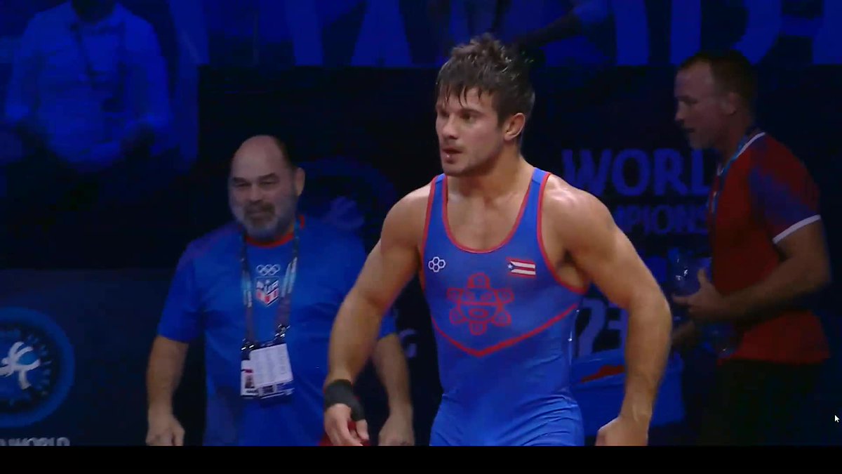 SEE YOU IN PARIS! Sebastian Rivera has qualified for the 2024 Olympics for Team Puerto Rico with his 65kg semifinal victory at the 2023 United World Wrestling World Championships! 🎥: #RelentlessPursuit | #WrestleBelgrade