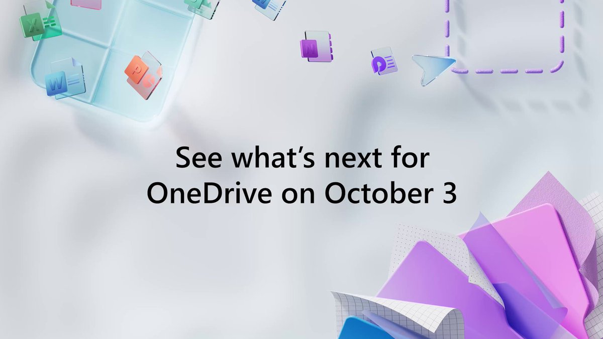The future of file management has arrived! Faster access, better organization, and enhanced security—OneDrive has it all. Join us on October 3 for an exclusive event: