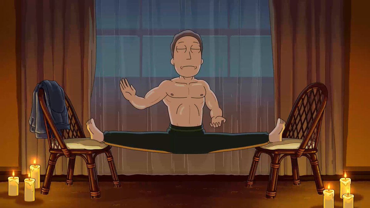Jerry all glowed up. Rick and Morty S7 opening credits - coming 10/15 #rickandmorty