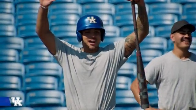 Fact: There is not a happier dude in college baseball than Devin Burkes. The catcher goes mic'd up 🎙,