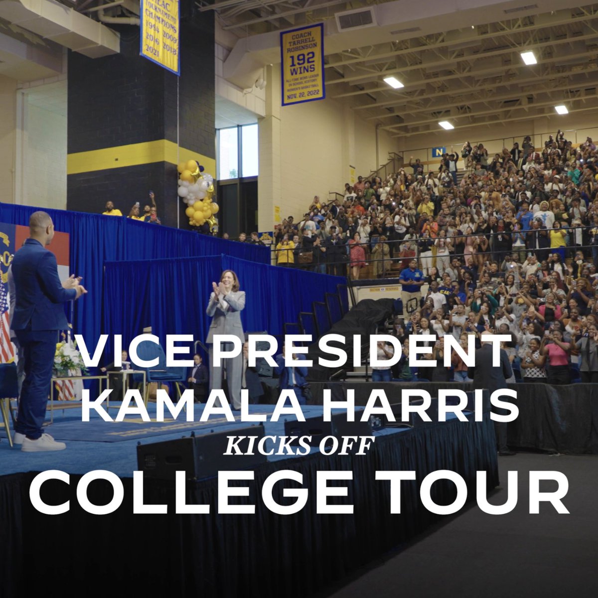 To our nation's young leaders: Don't ever let anybody silence you. I am honored to travel our nation and stand with students in the fight for fundamental rights and freedoms.