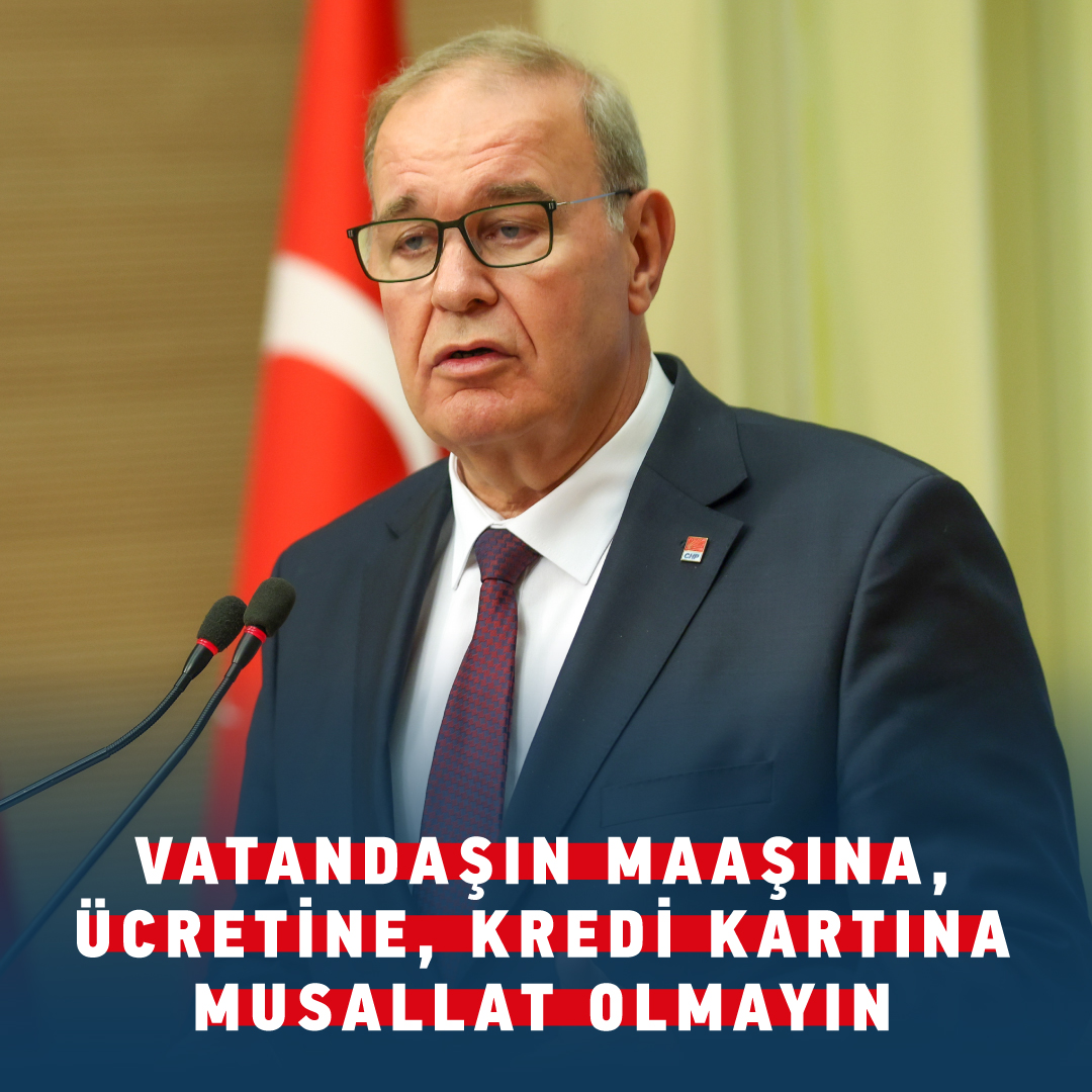 Parti Sözcümüz Faik Öztrak: “Enflasyonla mücadele edecekseniz, işe önce kendi koyduğunuz fiyatlardan, katladığınız vergilerden, harçlardan, Anayasa’ya aykırı şekilde iki kere aldığınız MTV’den başlayın. Vatandaşın maaşına, ücretine, kredi kartına musallat olmayın.”