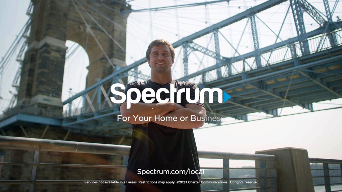 Keeping pro football player and Spectrum Internet customer Sam Hubbard connected, keeping our communities connected. We’ve got you covered. #LifewithSpectrum #WeAreLocal #SpectrumInternet