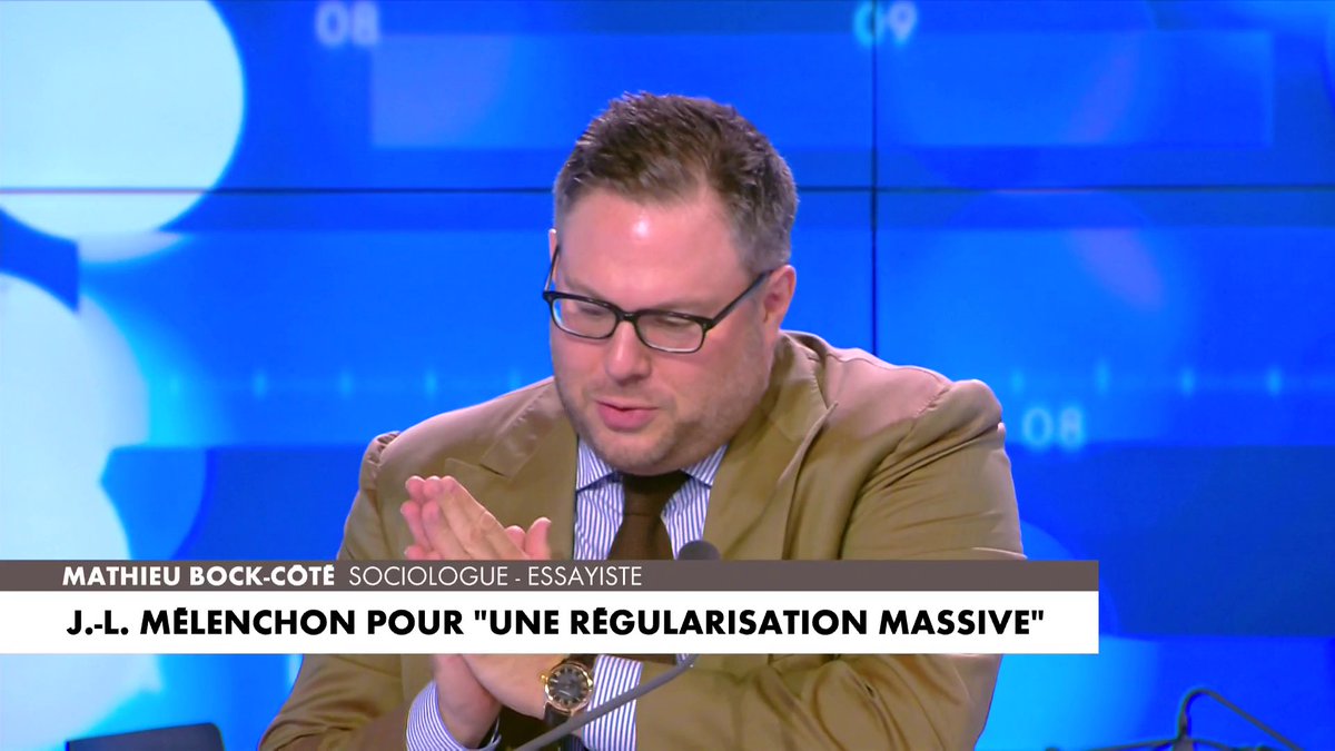 «J.-L. Mélenchon pour "une régularisation massive"» : l'édito de Mathieu Bock-Côté dans #Facealinfo