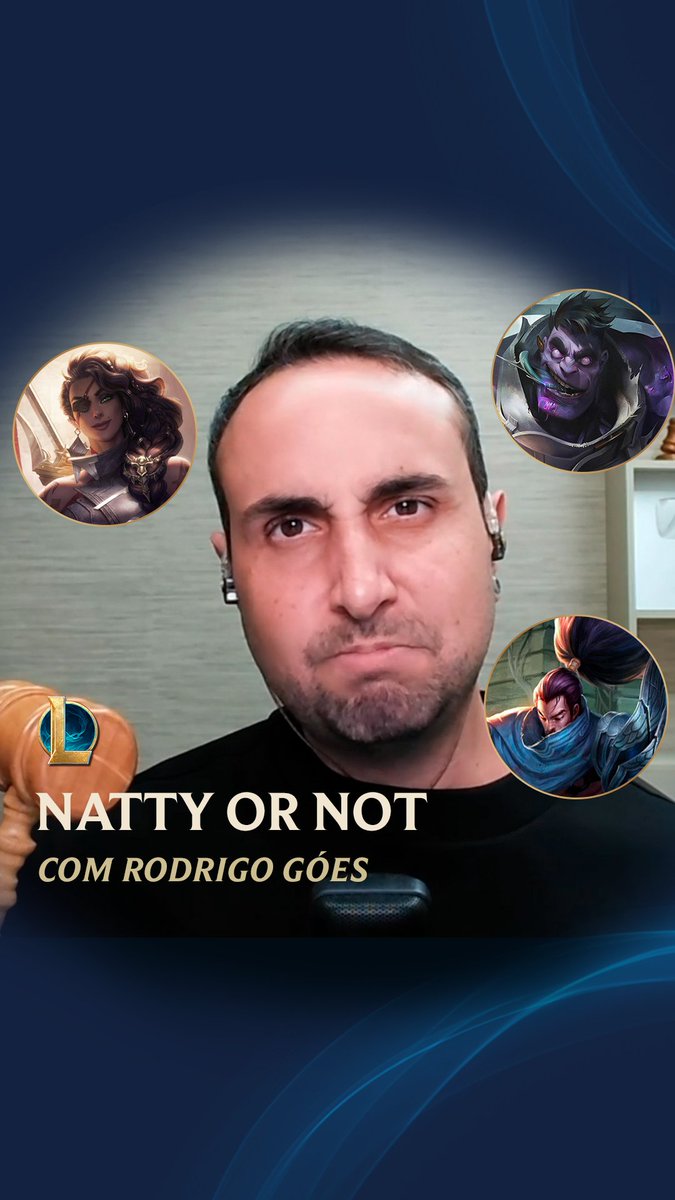 Será que o Dr. Mundo é todo natural ou mais um FAKE NATTY? 🧐 O Rodrigo Góes avaliou o shape de alguns campeões, se liga 👇