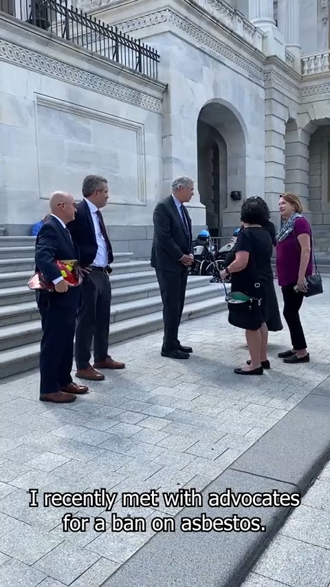 There is no excuse for putting profits over public health—it’s way past time we banned the importation and use of asbestos in manufacturing. We need to pass Suzanne Bonamici’s and my Alan Reinstein Ban Asbestos Now Act!
