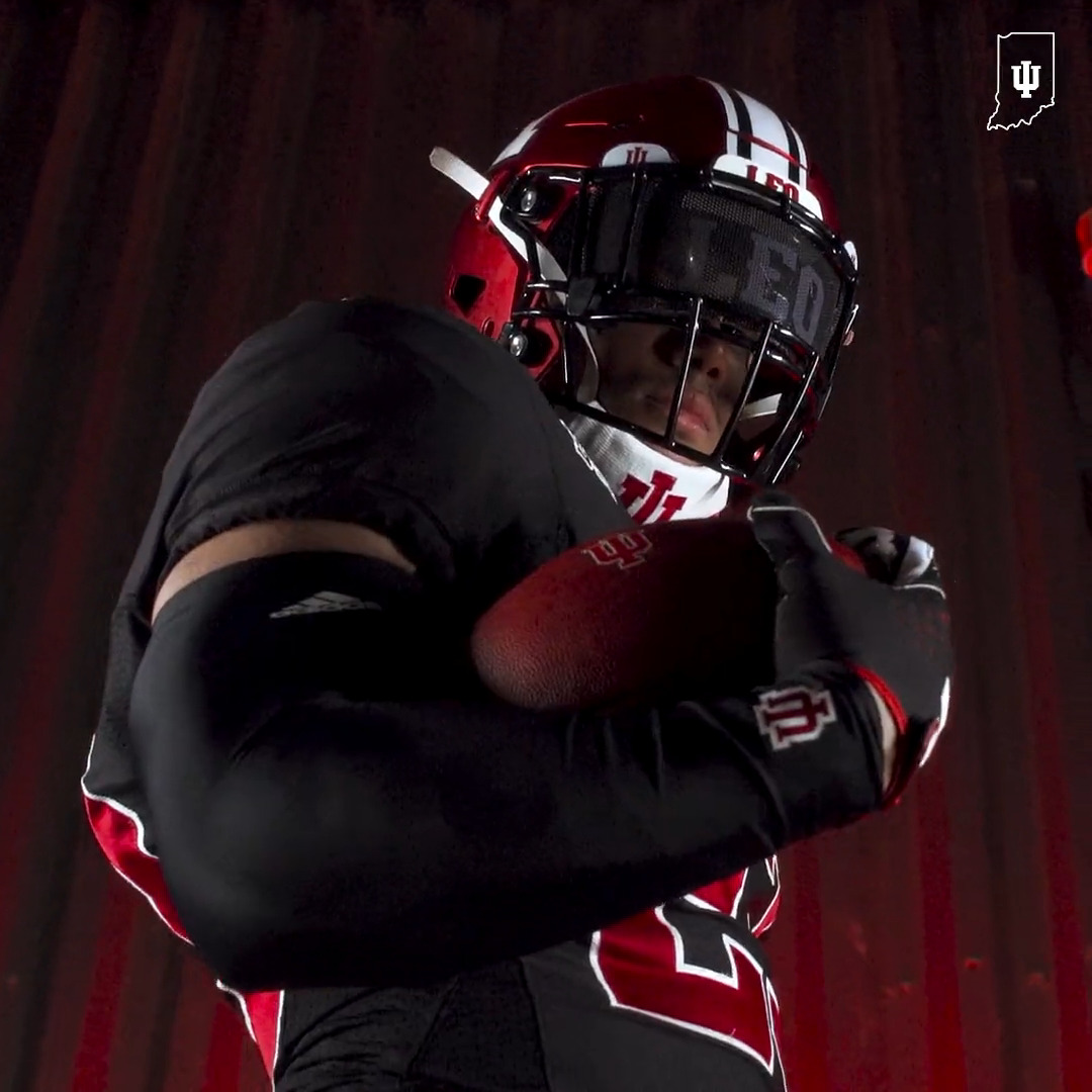 ⚪️🔴⚫️ BACK IN BLACK ⚪️🔴⚫️ Thanks to adidas US Football — we're wearing the Ghost uniforms against Akron on 9/23.