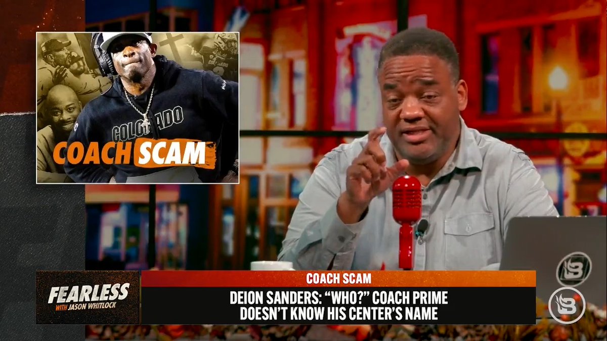 "Who?" That's how Coach Prime responded to a question about his starting center. The kid who snaps the ball to his son and he doesn't even know the kid's name.