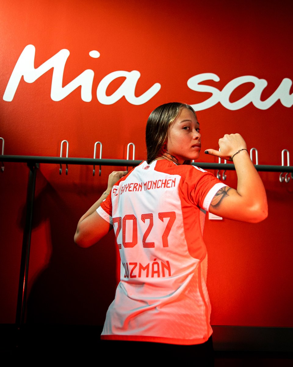 Servus, Ana María Guzmán! ✍️ Alle Infos: #MiaSanMia #FCBayern 🔴⚪️