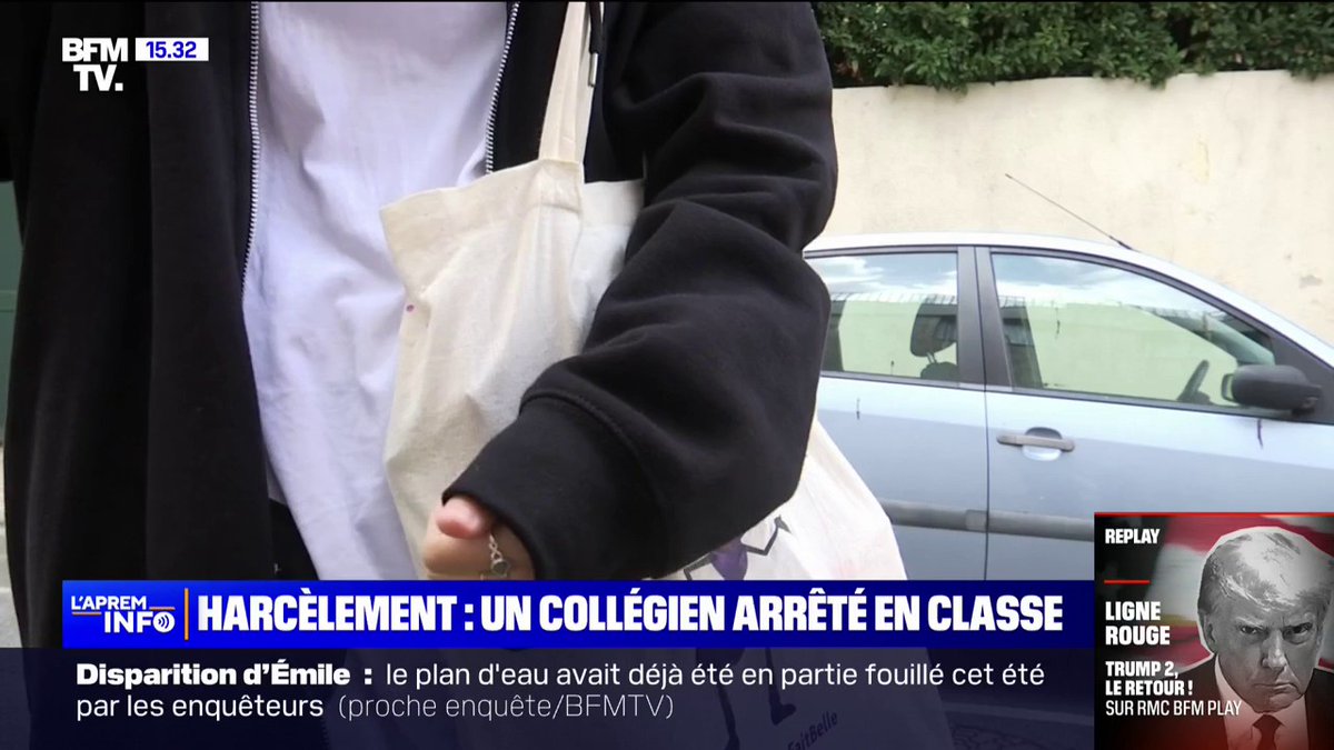 💬 "J'étais complètement choquée" Une élève raconte comment un de ses camarades, suspecté de cyberharcèlement, a été interpellé par la police en pleine classe