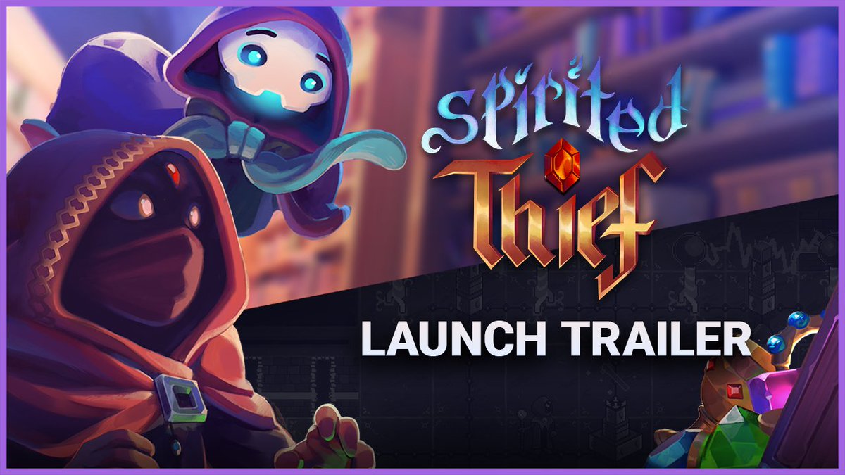 "It started as a regular mission, but everything changed when we learned about the Mages" 🔭 Scout with a Spirit, sneak in with a Thief 🗡️ Unlock special skills 💰 Steal treasures 🤫 Unveil a dark secret Spirited Thief, a new turn-based tactical stealth game, OUT NOW on PC