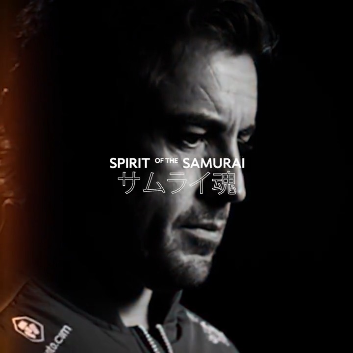 サムライの精神 From Fernando, to the team. This #JapaneseGP, we celebrate the indomitable spirit of the samurai.